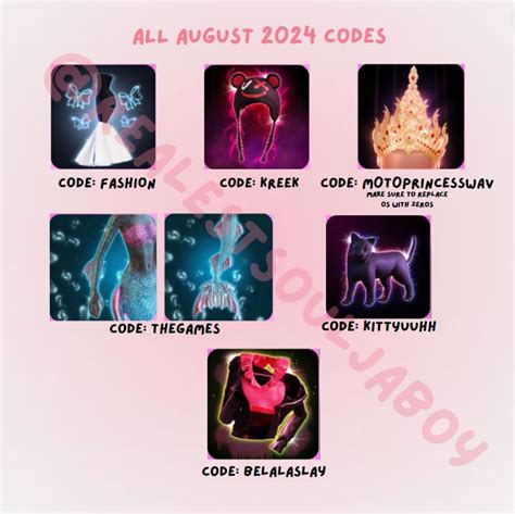 Dress To Impress (DTI) Codes (August 2024) .